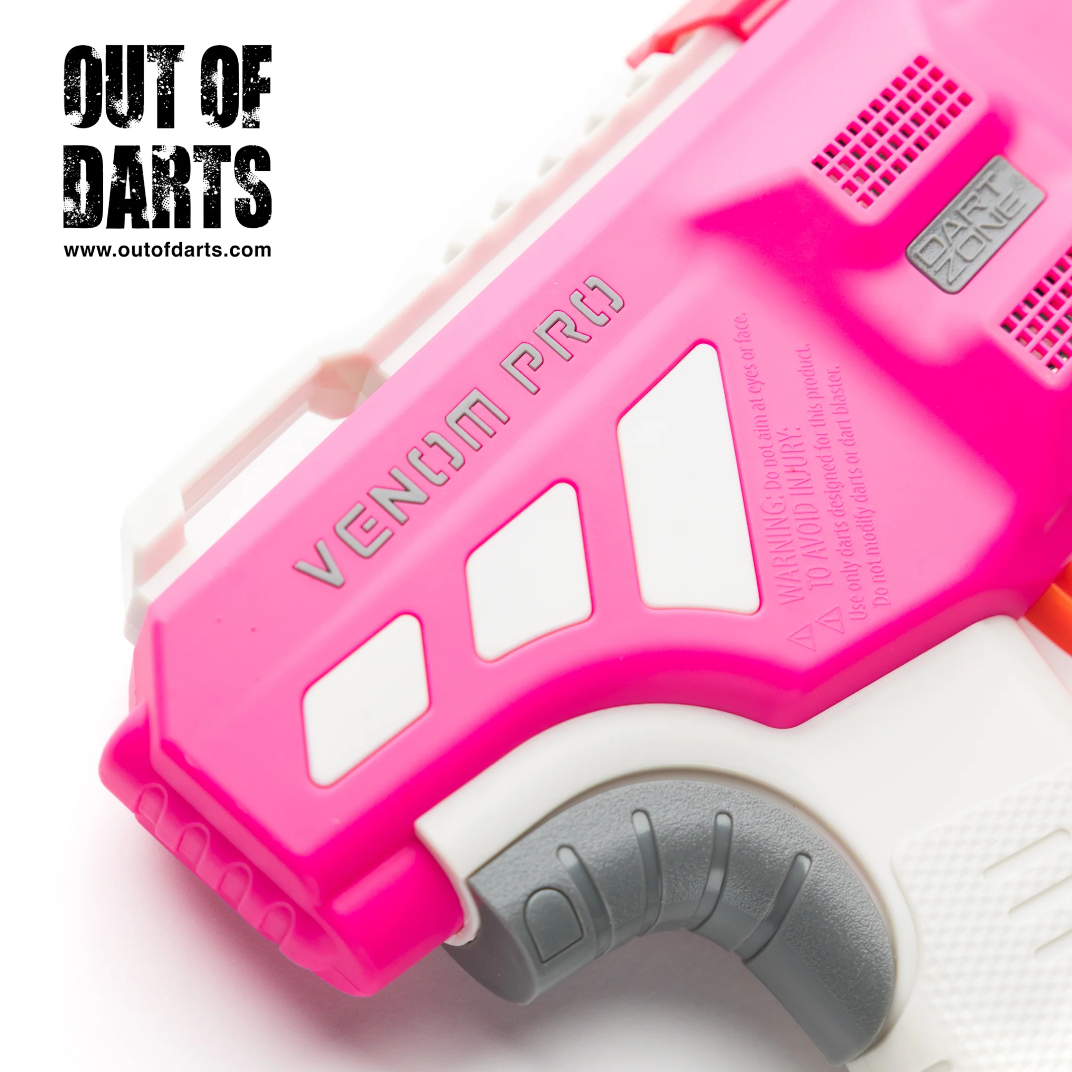 Dart Zone Max Nitroshot+ Venom Pro UV Flywheel Blaster - Image 3