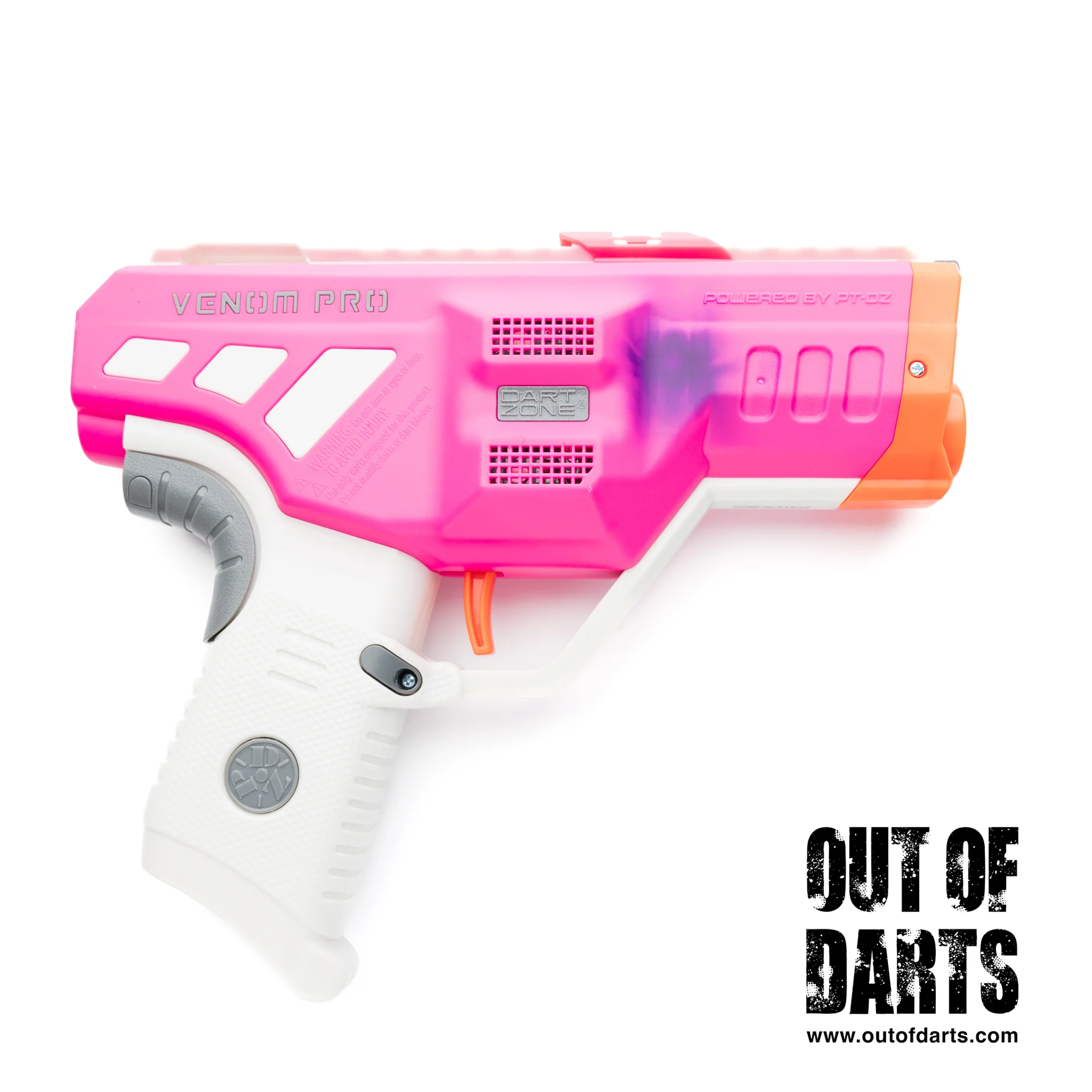 Dart Zone Max Nitroshot+ Venom Pro UV Flywheel Blaster - Image 4