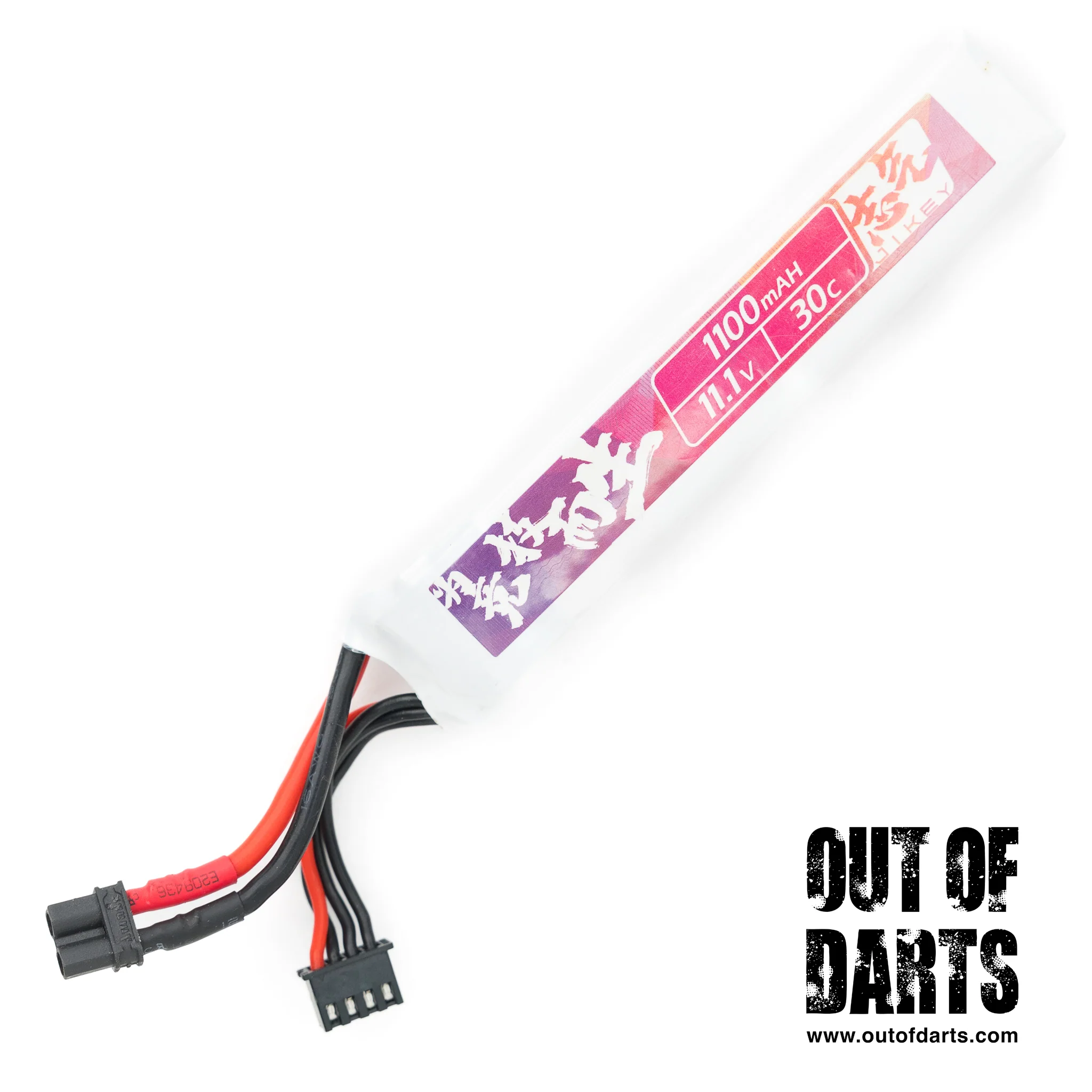 JIKEY 1100mAh 3S 30C LiPo Slim (XT30) - Image 3