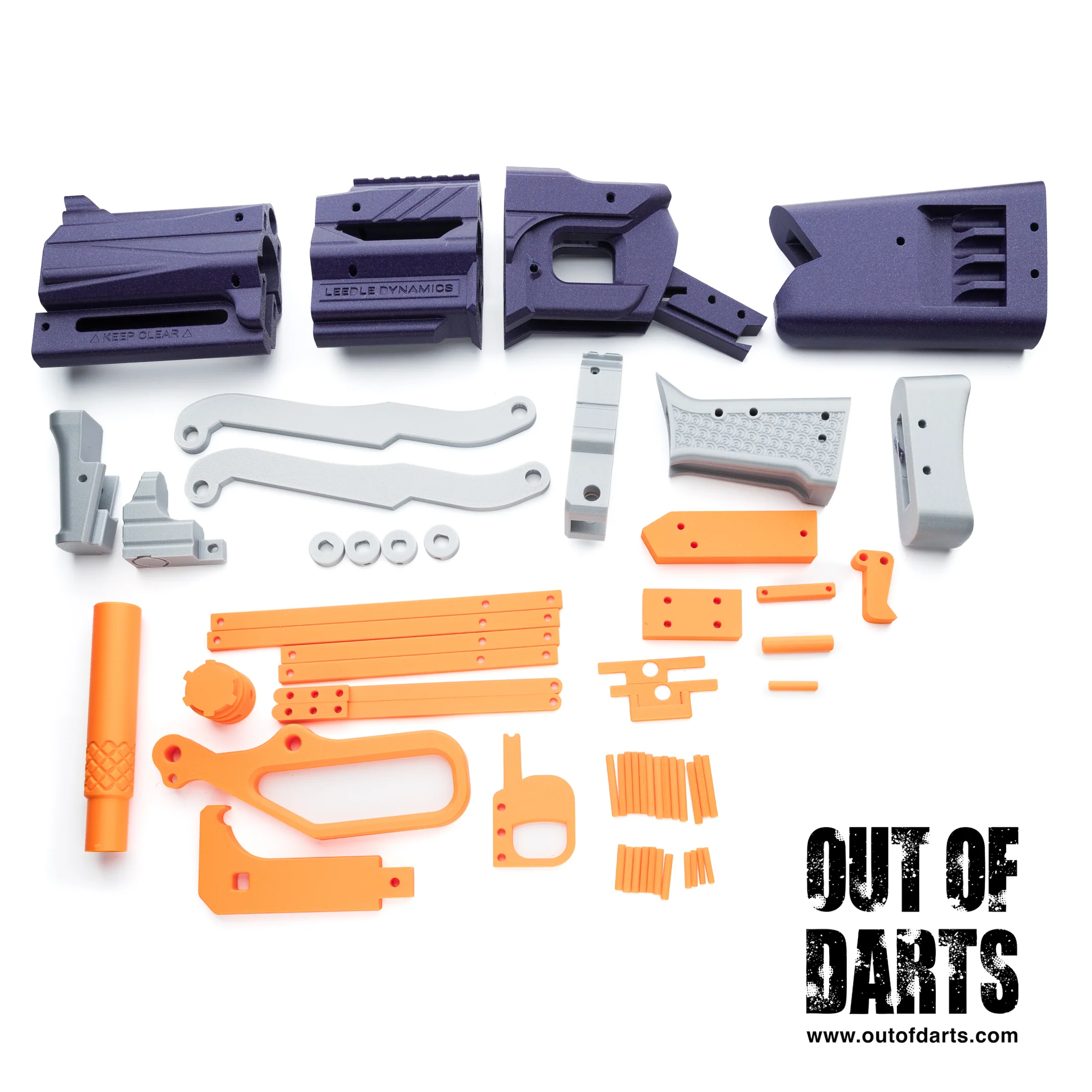 Leedle Dynamics Gisela II 3D Parts + Hardware Kit - Image 3