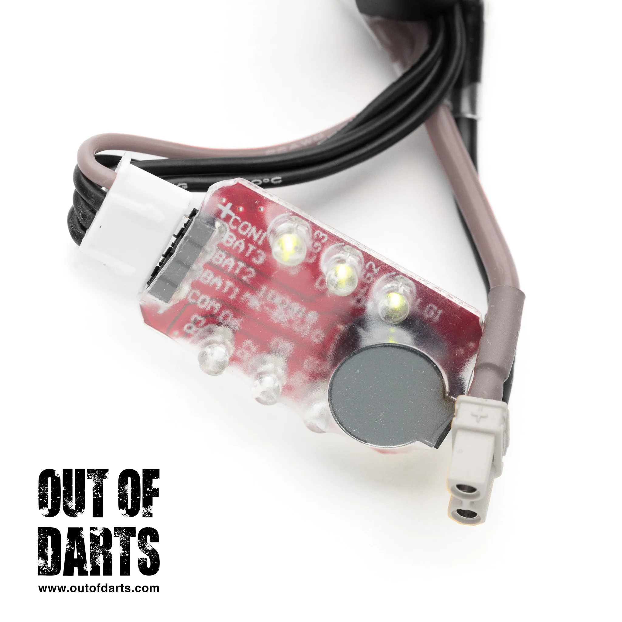 LiPo Voltage alarm MINI-size buzzer only- for safe operation (Balance port connector) - Image 3