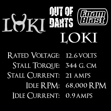 Loki 130 3s High-RPM Neo Motor for Nerf Blasters - Image 11