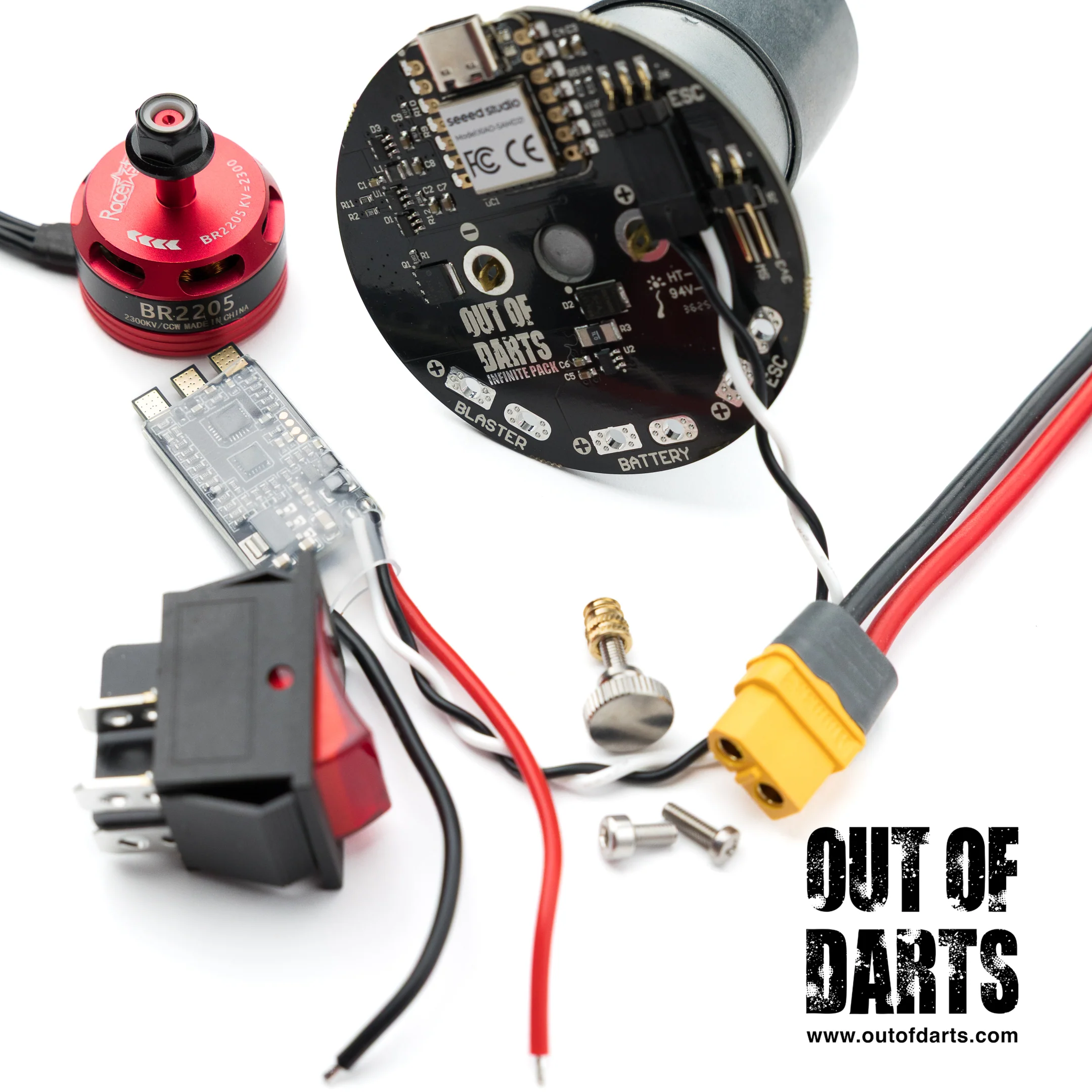 OOD Infinite Pack Rival Hopper 3D Parts + Hardware Kit - Image 4