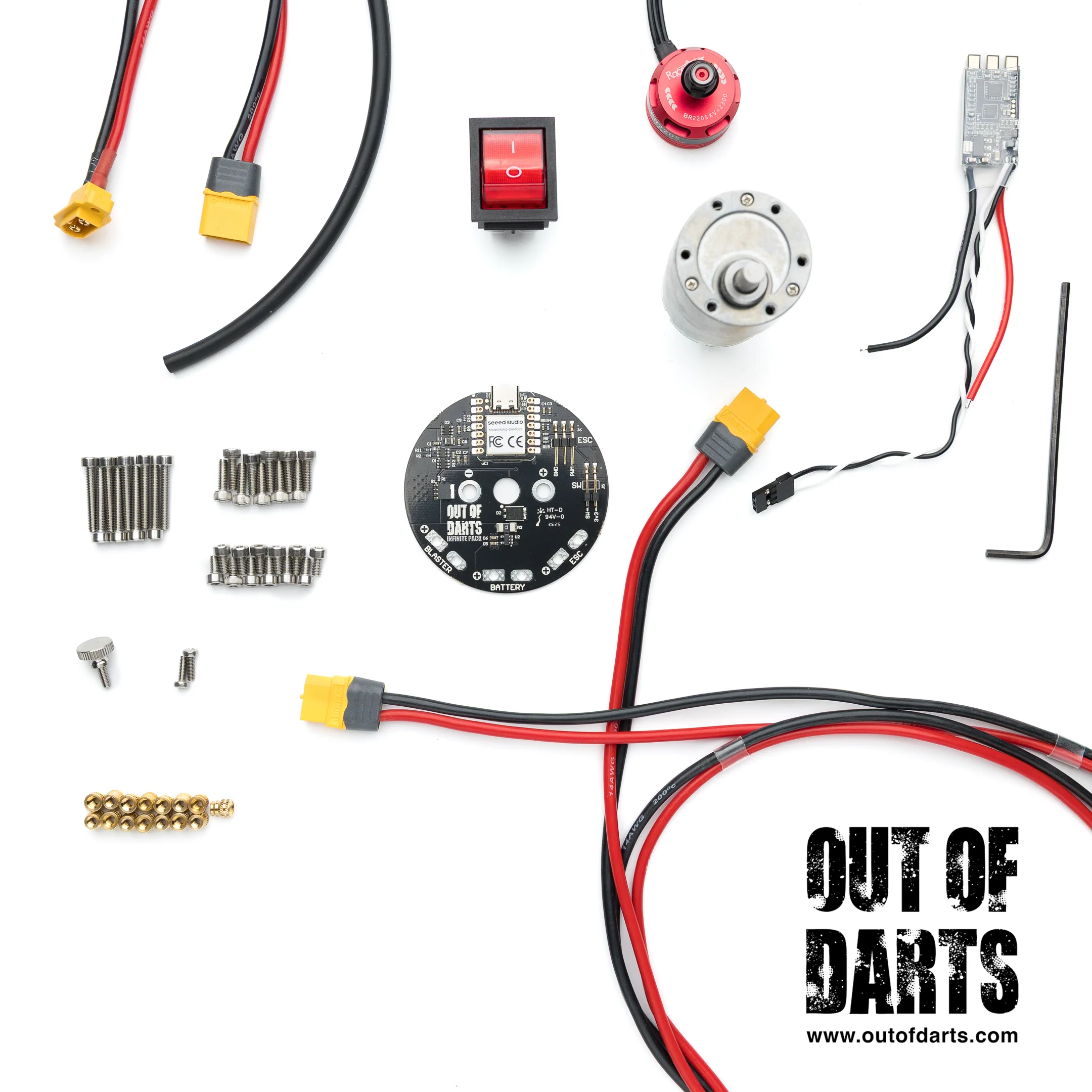 OOD Infinite Pack Rival Hopper 3D Parts + Hardware Kit - Image 5