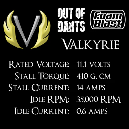 OOD Valkyrie 130 3s Motor for Nerf Blasters - Image 5