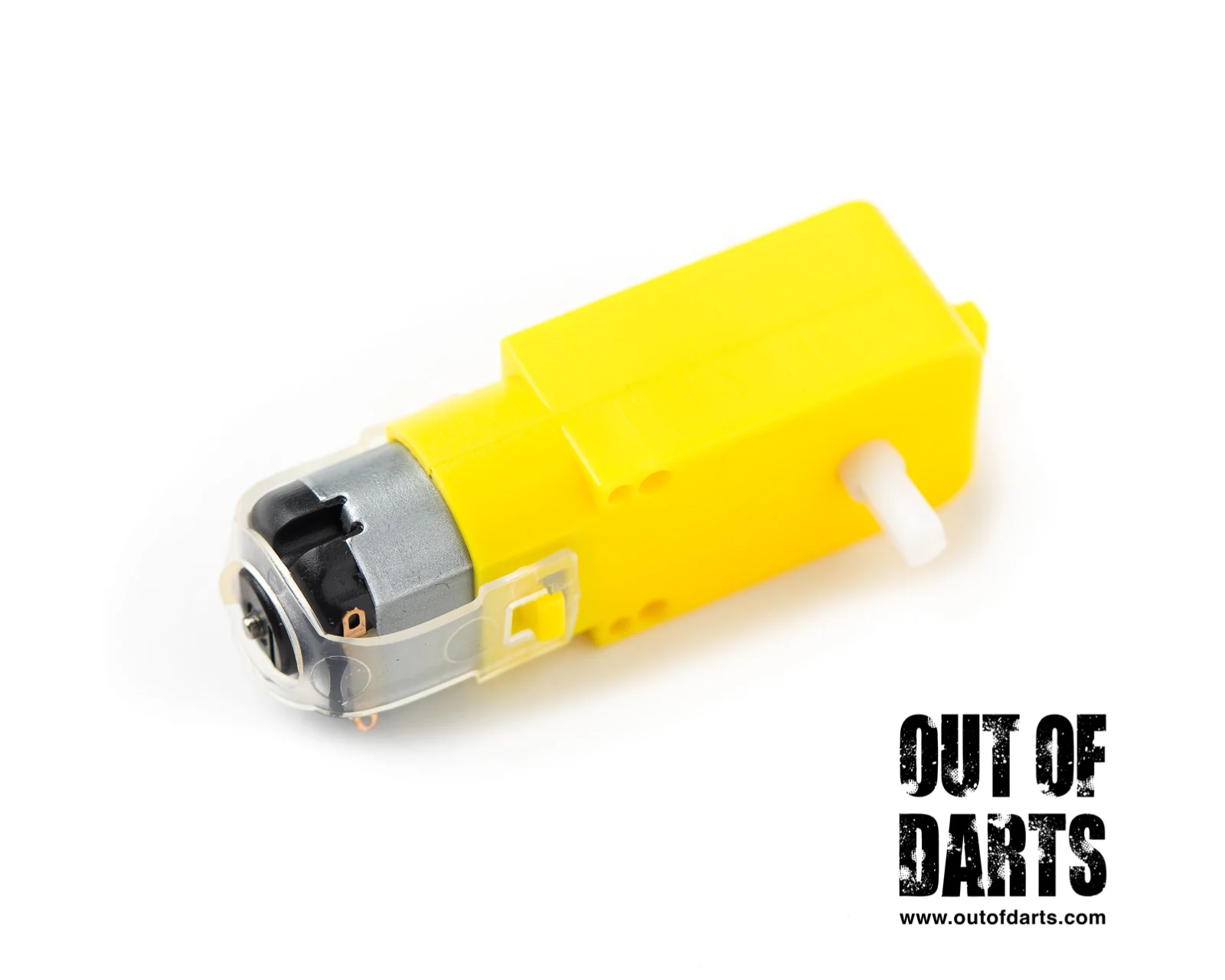 Plastic gear motor Yellow 12V Single axis (For D-Dart Tempest)