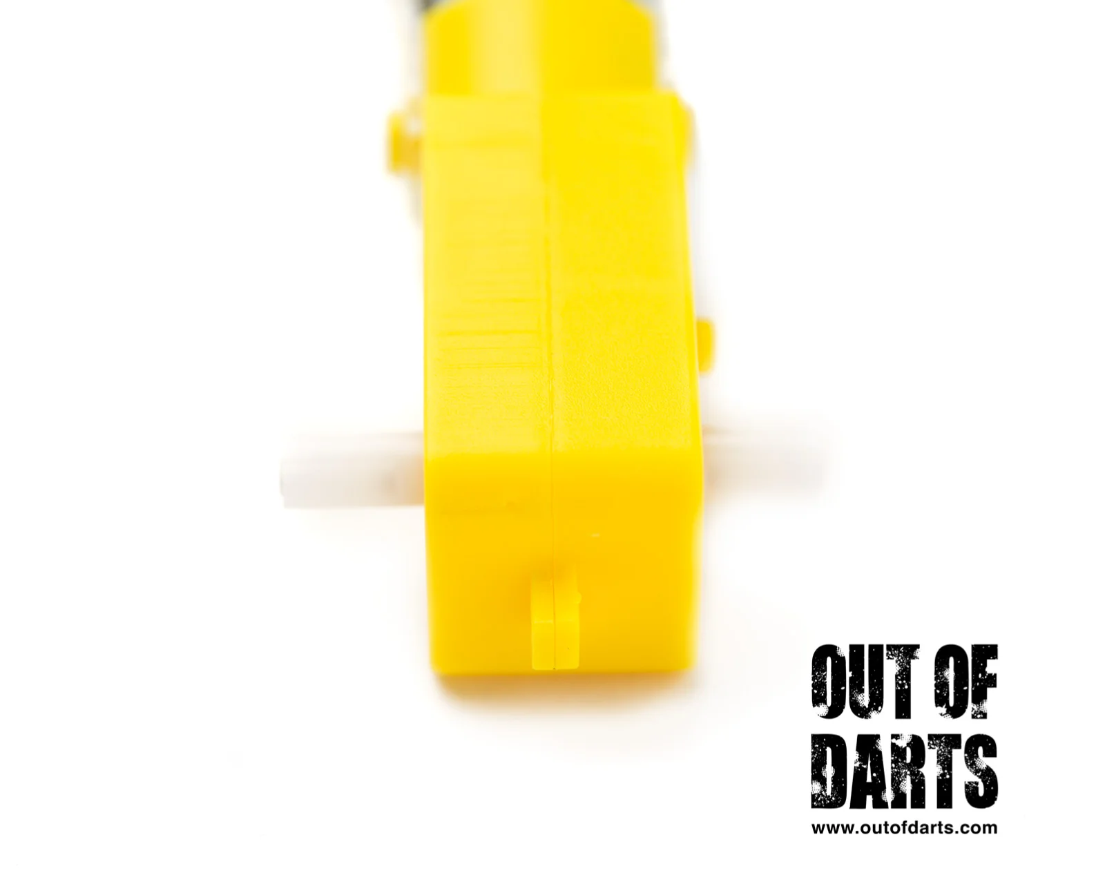 Plastic gear motor Yellow 12V Single axis (For D-Dart Tempest) - Image 4