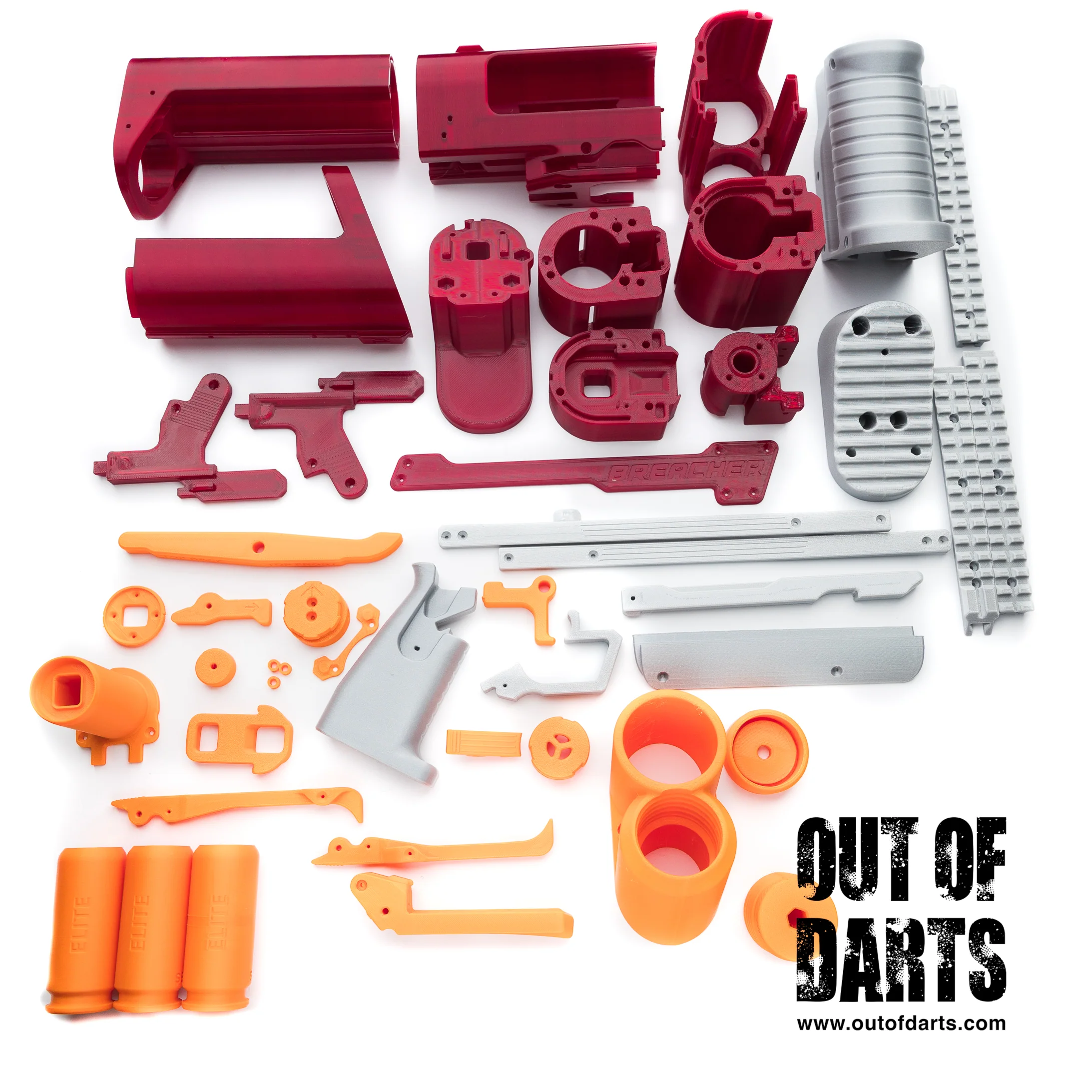 Sillybutts Breacher 3D Parts + Hardware Kit - Image 3