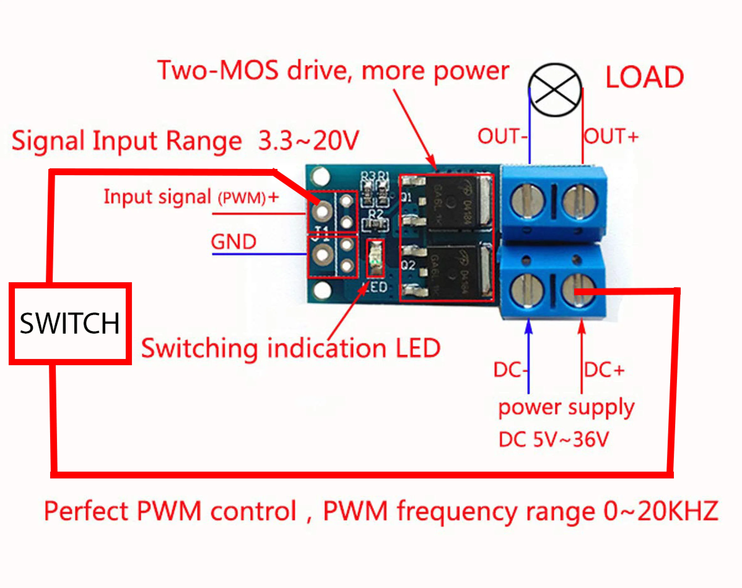 Versatile Single Stage MOSFET Board - Image 4