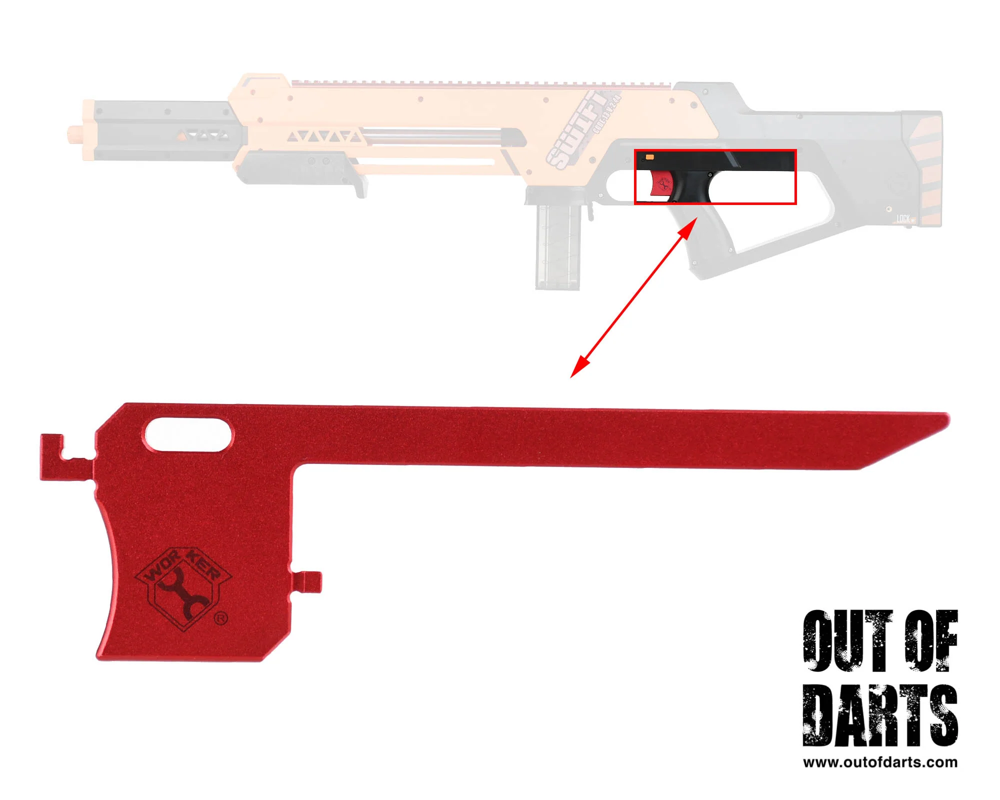 Worker Alloy Release Trigger Kit (Swift) CLOSEOUT - Image 10