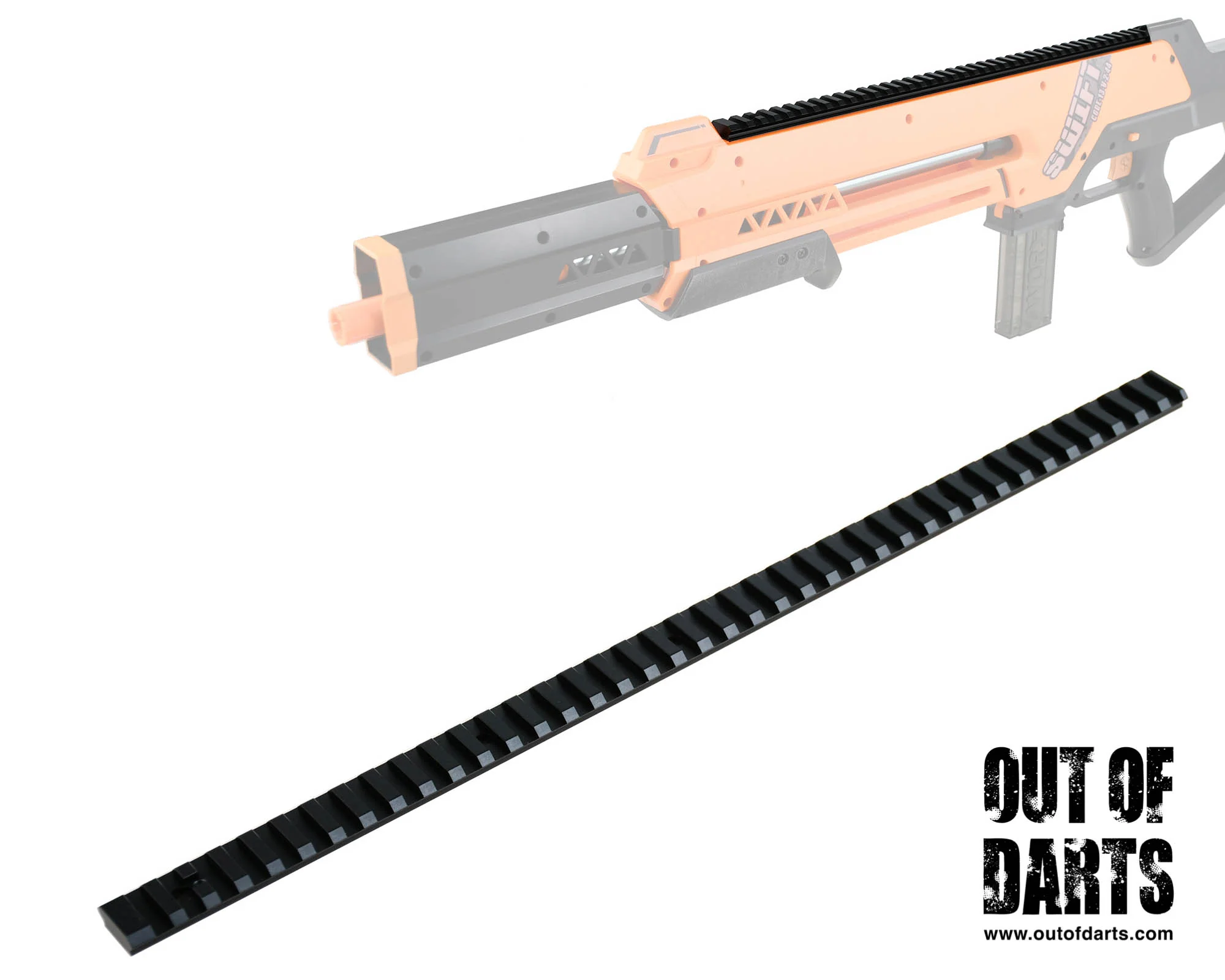 Worker Aluminum Picatinny Rail for Swift Blaster CLOSEOUT - Image 7