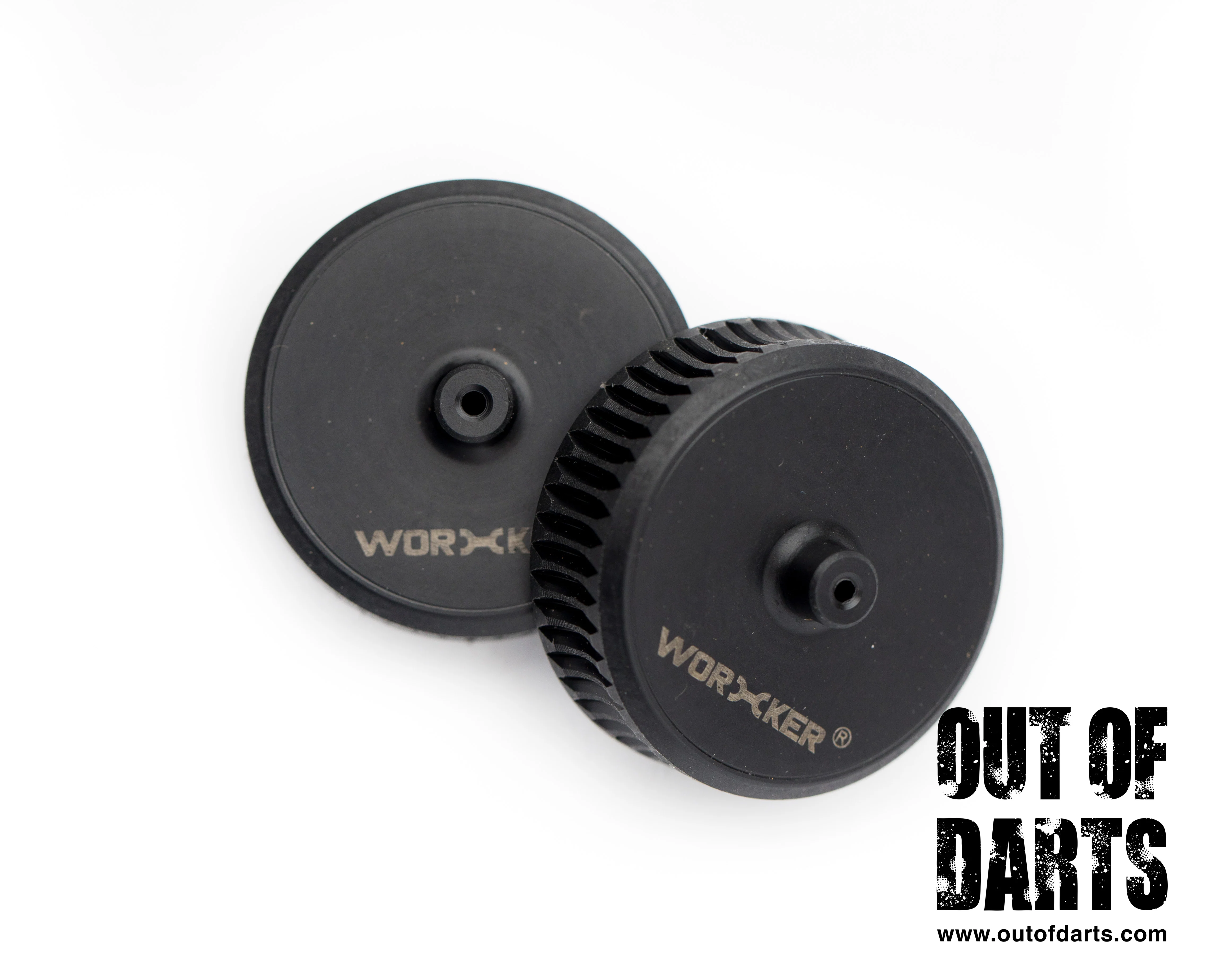 Worker High Crush Flywheel Set POM BLACK (pair) - Image 3