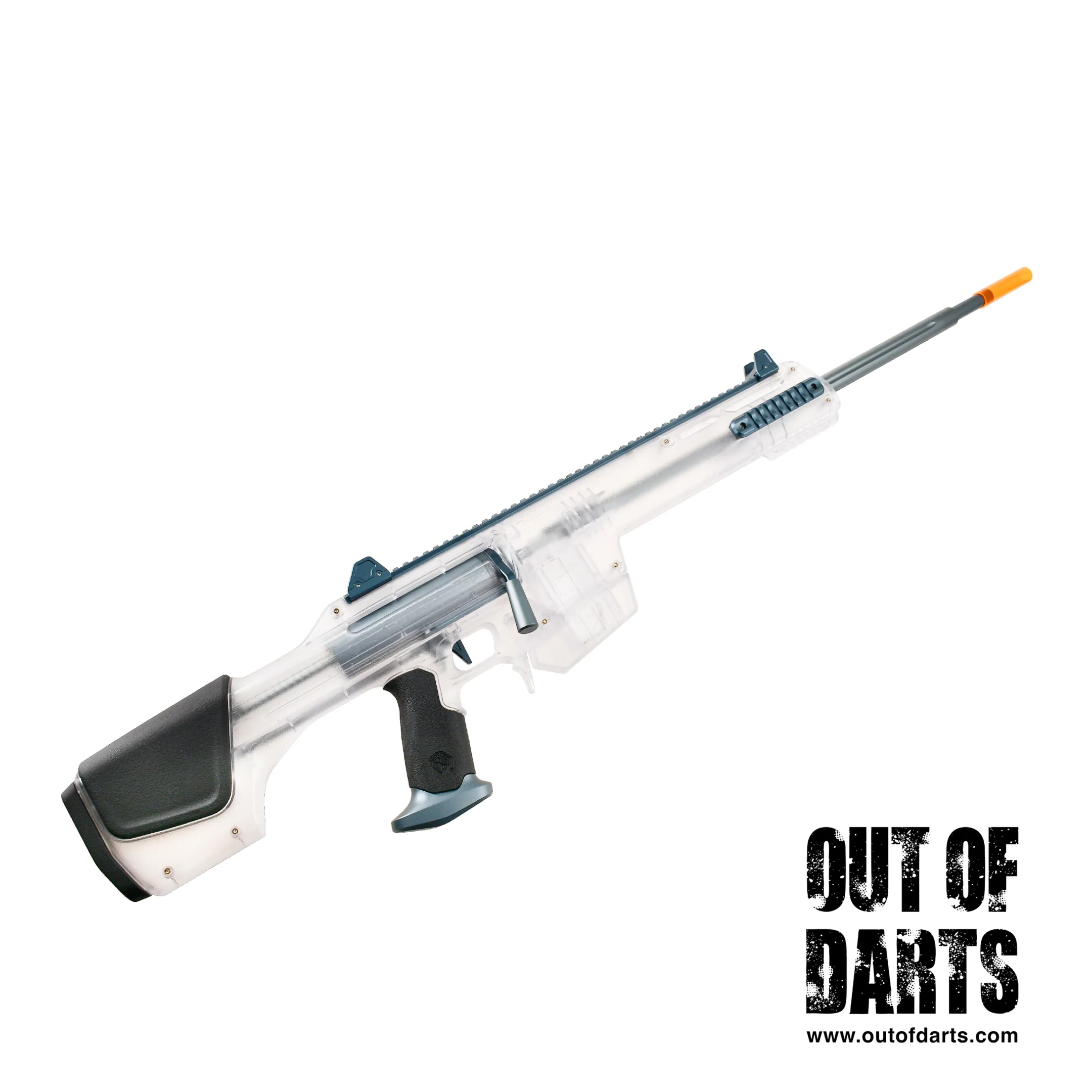 Worker Kunlun Clear Edition Bolt-Action Sniper Blaster - Image 3