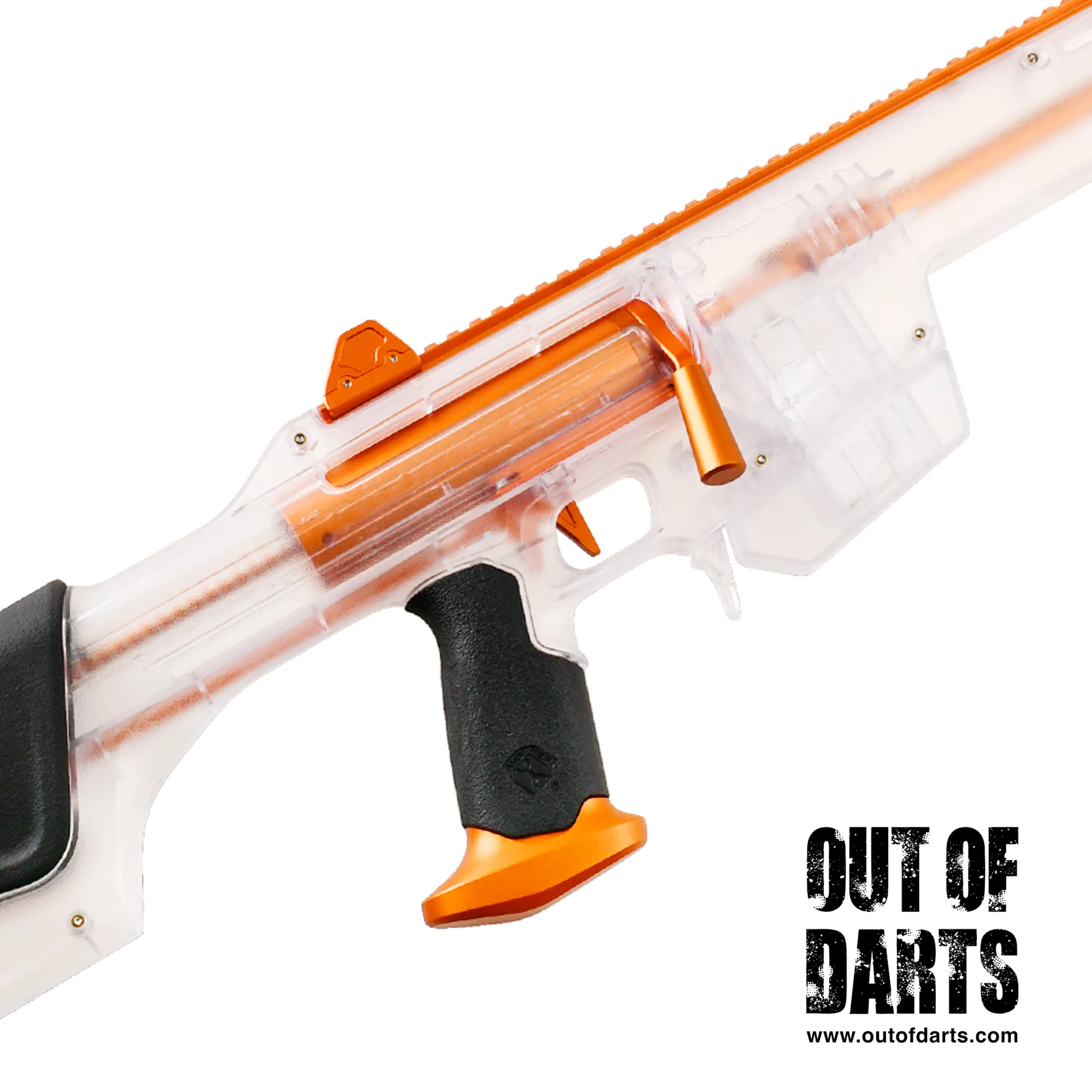 Worker Kunlun Clear Edition Bolt-Action Sniper Blaster - Image 4