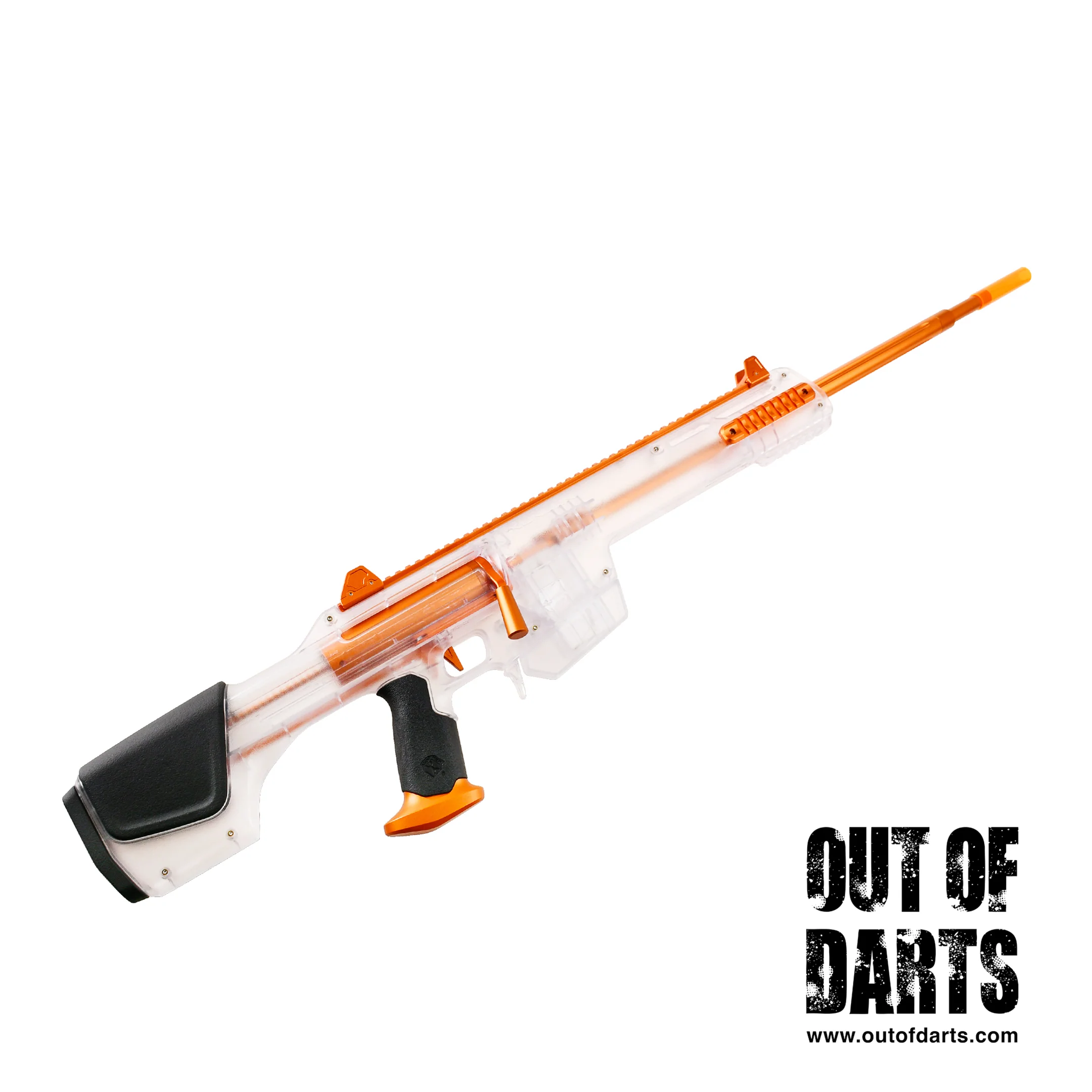Worker Kunlun Clear Edition Bolt-Action Sniper Blaster - Image 5