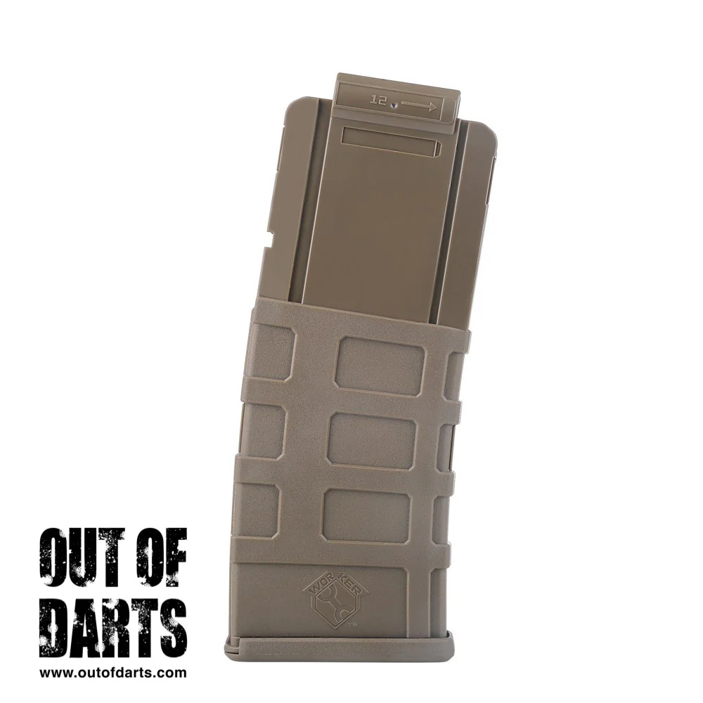 Worker Nerf 12 Round Full-Length Magazine - Image 7