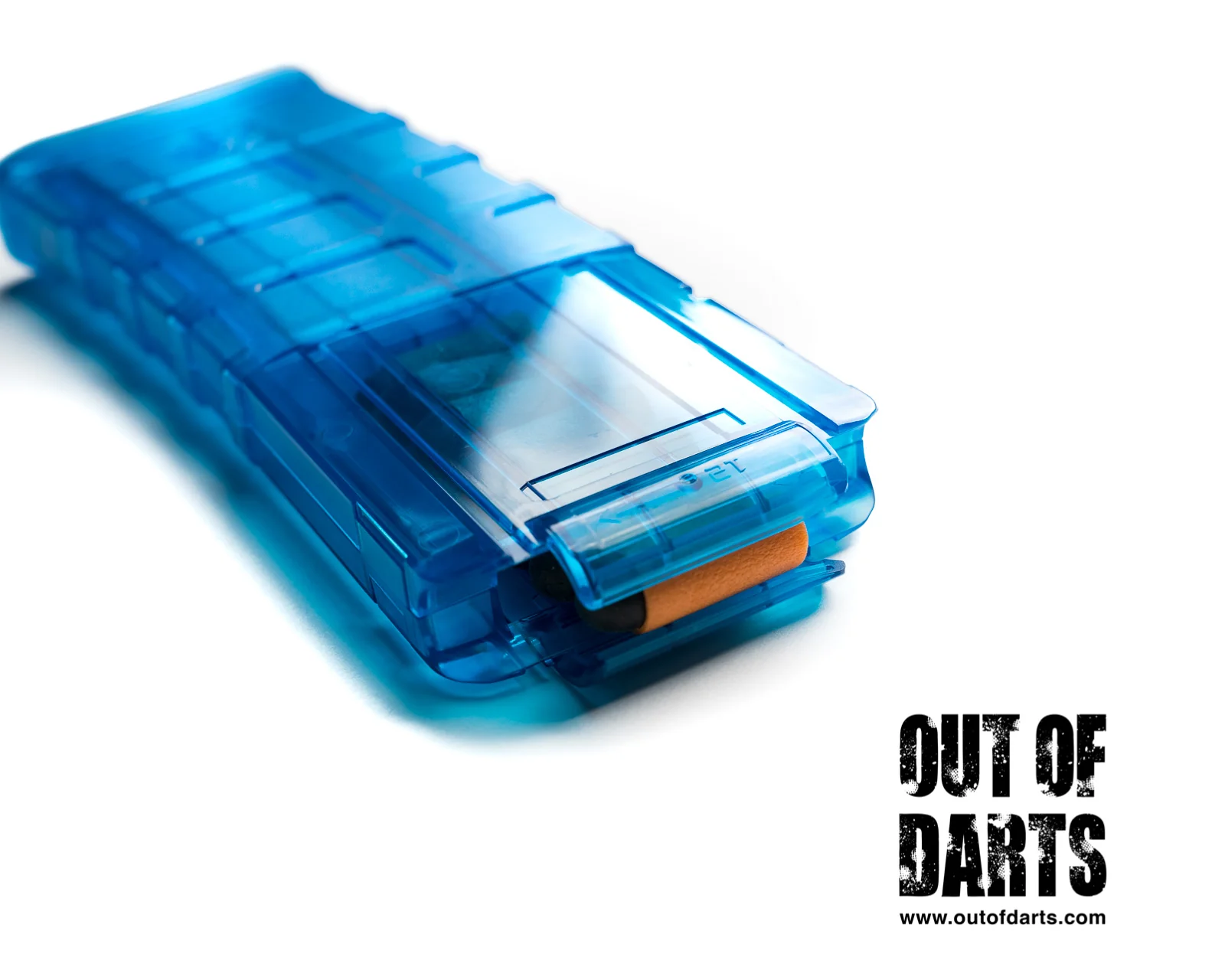 Worker Nerf Short Dart 12 Round Magpull Style Magazine Clip - Image 5