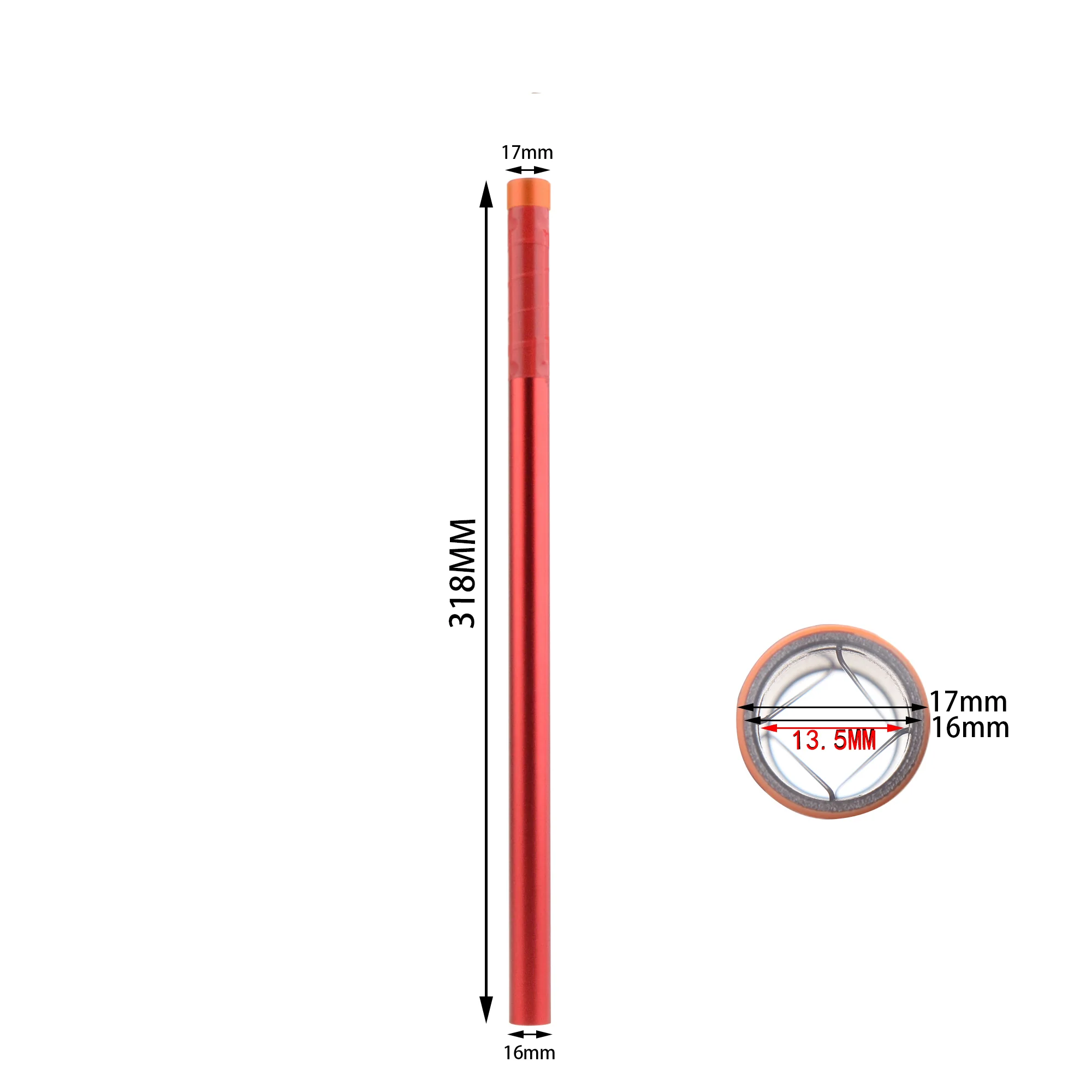 Worker Prophecy Scar Barrel Tube for Short Dart Kit CLOSEOUT - Image 8