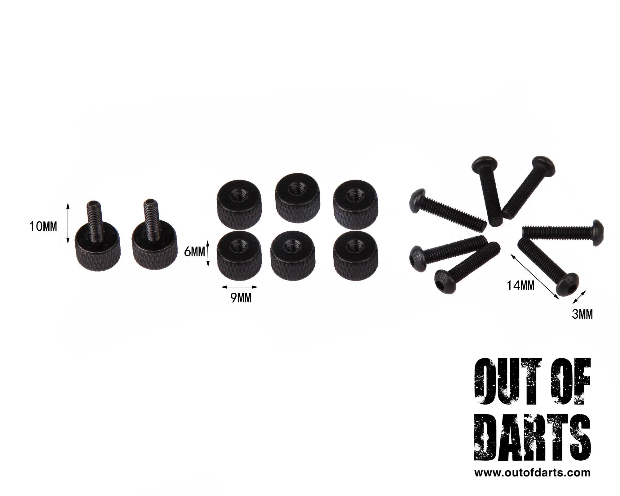 Worker Retaliator Pump Kit Thumbscrew Set - Image 3