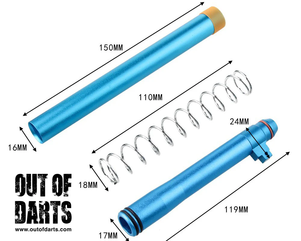 Worker Short Dart Tube Kit for Delta Trooper CLOSEOUT - Image 3