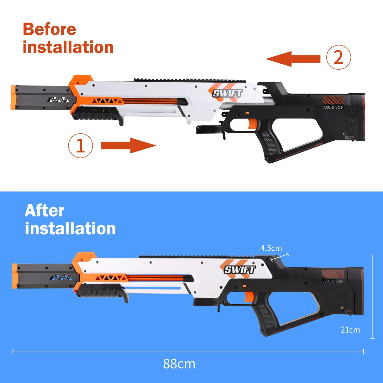 Worker SWIFT SciFi Blaster - Image 10