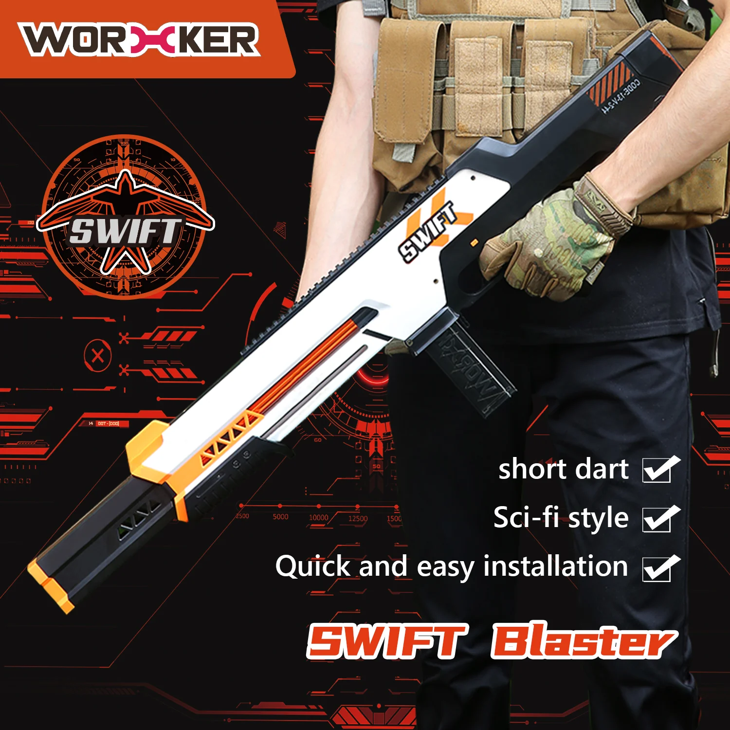 Worker SWIFT SciFi Blaster - Image 11