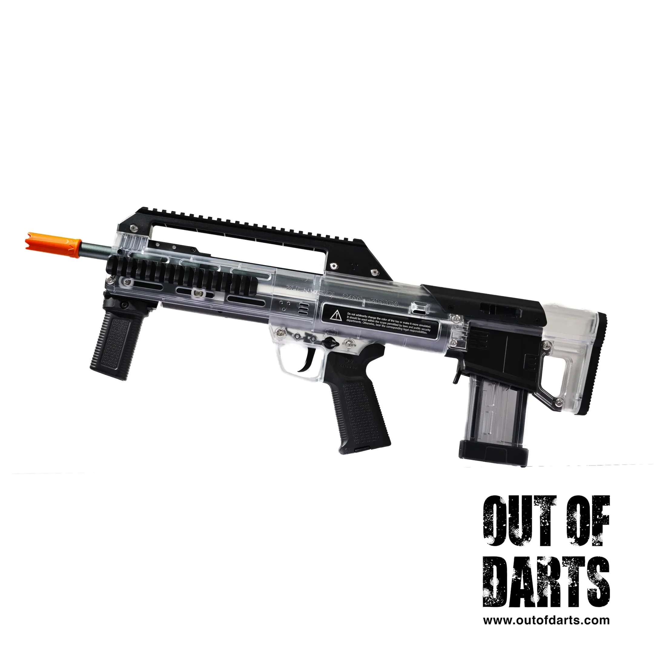 ZWQ S400 Zebra Bullpup Blaster - Image 10